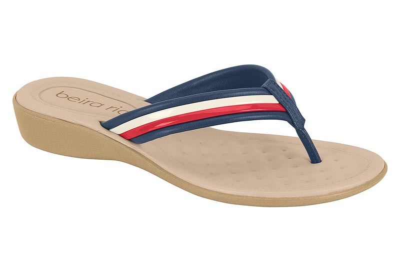 BEIRA RIO / MARINO 1071/ROJO 1025/BLANCO OFF 526 / CAJA DE 12 PARES