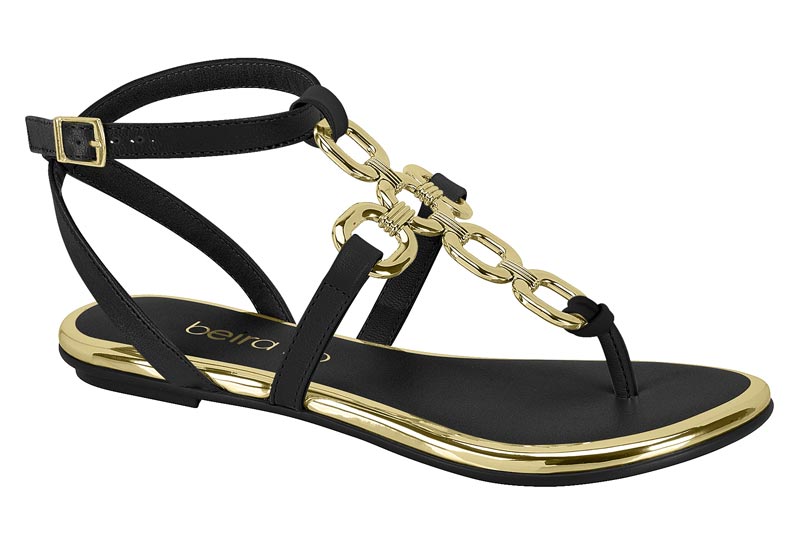 BEIRA RIO / NEGRO 01 / CAJA DE 8 PARES