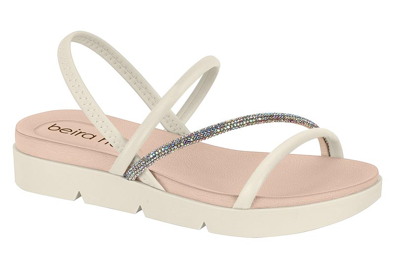 BEIRA RIO / BLANCO OFF 526/AURORA BOREAL / CAJA DE 8 PARES