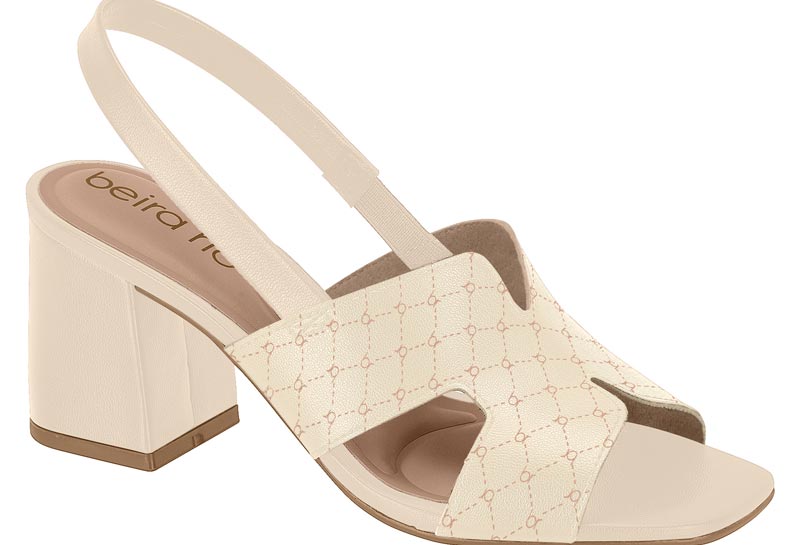 BEIRA RIO / CREMA 985-NUDE 658 / CAJA DE 12 PARES