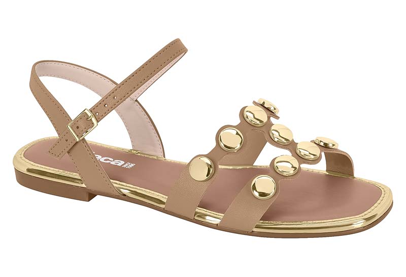 MOLECA / NUDE/DORADO / CAJA DE 12 PARES