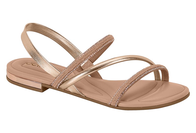 BEIRA RIO / ORO ROSADO/NUDE 658 / CAJA DE 12 PARES