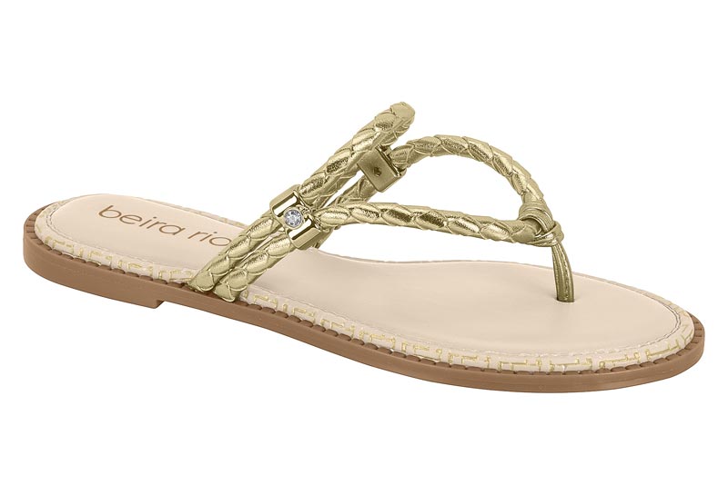 BEIRA RIO / DORADO / CAJA DE 12 PARES