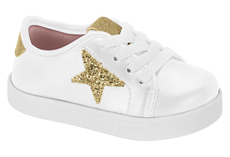 MOLEKINHA / BLANCO/DORADO / CAJA DE 12 PARES