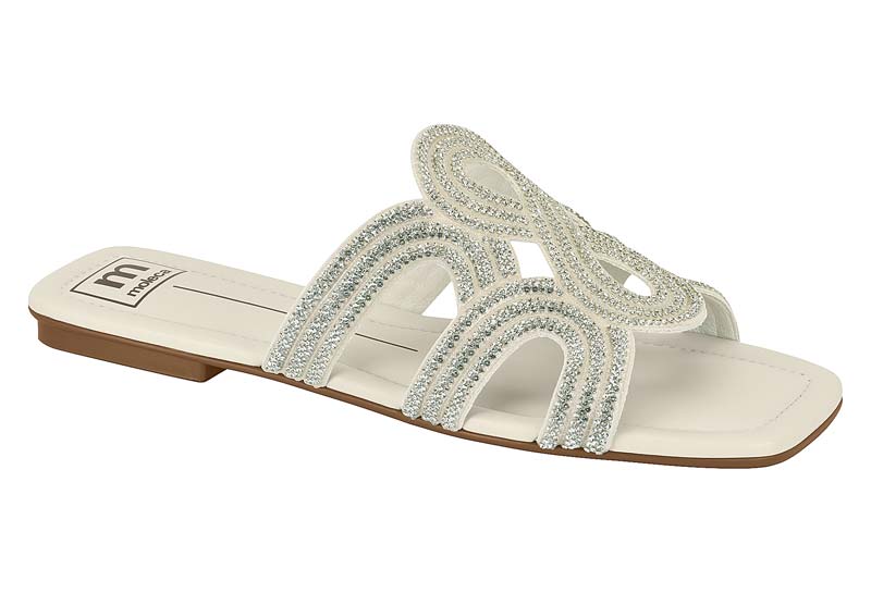 MOLECA / BLANCO OFF 526/CREMA/CRISTAL / CAJA DE 12 PARES