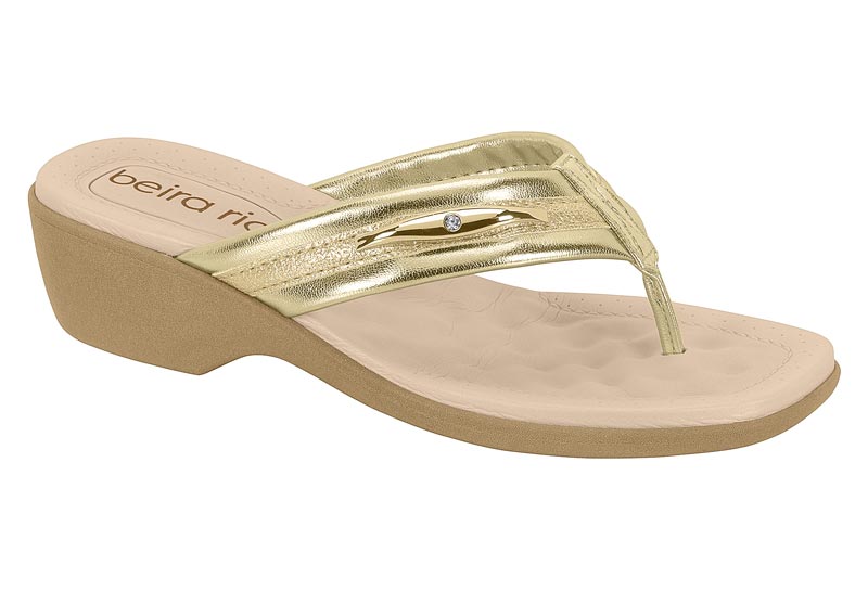 BEIRA RIO / DORADO / CAJA DE 12 PARES