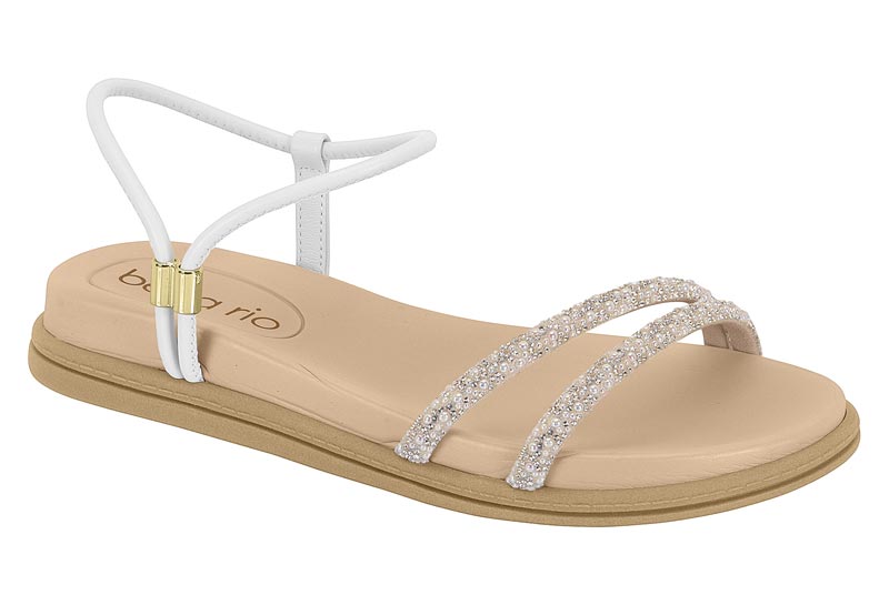 BEIRA RIO / BLANCO 99/CRISTAL-BLANCO IRIDESCENTE-PERLA IRIDESCENTE / CAJA DE 12 PARES