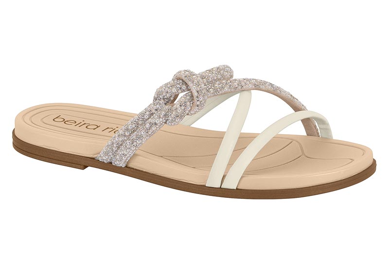 BEIRA RIO / CRISTAL-BLANCO IRIDISCENTE-PERLA IRIDISCENTE/BLANCO OFF 526 / CAJA DE 12 PARES