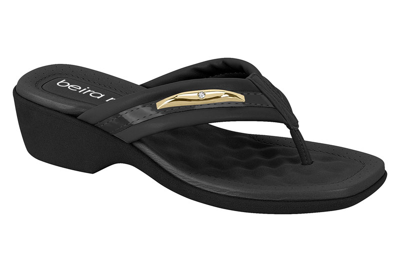 BEIRA RIO / NEGRO 01 / CAJA DE 12 PARES