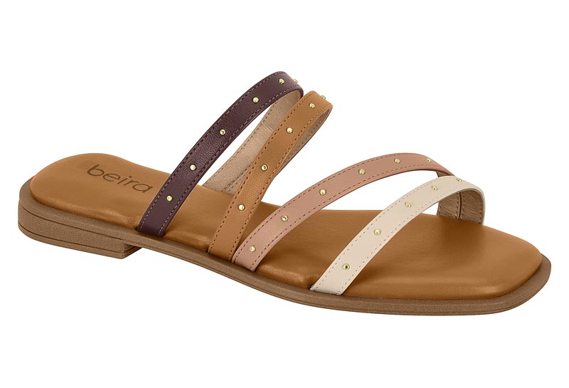 BEIRA RIO / CACAO 1277/ CAMEL 1165/ BEIGE 435/ CREMA 985 / CAJA DE 12 PARES