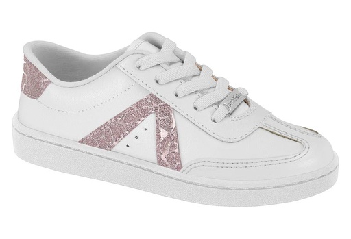 [2574.106.28856.100084 / 7778 2025 / 12 / EVELING MENDOZA] MOLEKINHA / BLANCO 99/ORO ROSADO CLARO / CAJA DE 12 PARES