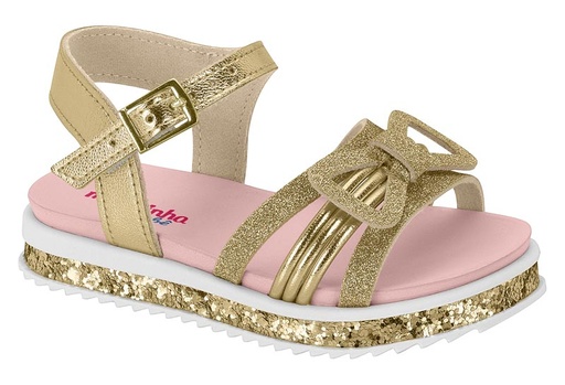 [2724.112.27423.66 / 7778 2025 / 12 / EVELING MENDOZA] MOLEKINHA / DORADO / CAJA DE 12 PARES