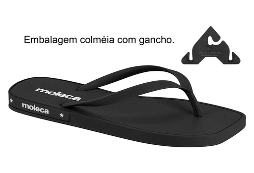 [5552.100.22669.15745 / 4179 2025 / 12 / Grupo Rio] MOLECA / NEGRO 01 / CAJA DE 12 PARES