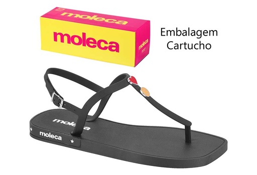 [5552.202.22669.15745 / 4179 2025 / 12 / Grupo Rio] MOLECA / NEGRO 01 / CAJA DE 12 PARES