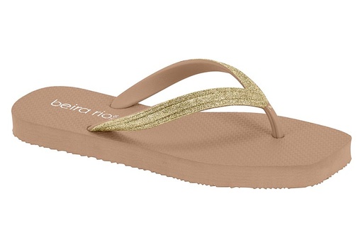 [8556.200.29915.53284 / 4179 2025 / 12 / Grupo Rio] BEIRA RIO / NUDE/DORADO / CAJA DE 12 PARES