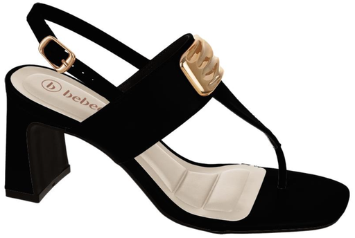 [T6040-735-2 / 073 2025 / 6] T6040-735-2 / BEBECE / NOBUCK PALATINO PRETO / CAJA DE 6 PARES