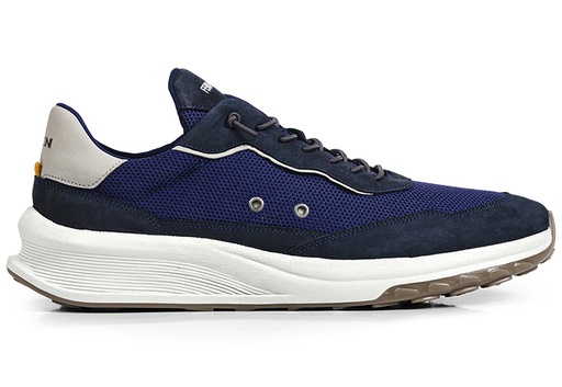 [1690A / 059 2025 / 10 / RIO] 1690A / FERRACINI / NYLON MARINHO NOBUCK MARINHO NOBUCK BONE  / CAJA DE 10 PARES