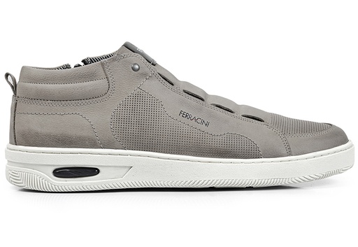 [2633B / 059 2025 / 10 / RIO] 2633B / FERRACINI / NOBUCK CINZA ROCK PRETO  / CAJA DE 10 PARES