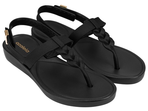 [18525_AC631 / 020-7053228 2022 / 6] 18525_AC631 / AZALEIA /  NEGRO / CAJA DE 6 PARES