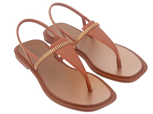 [18538_AD650 / 020-7053228 2022 / 6 / P2] 18538_AD650 / GRENDENE /  MARRON CLARO / CAJA DE 6 PARES