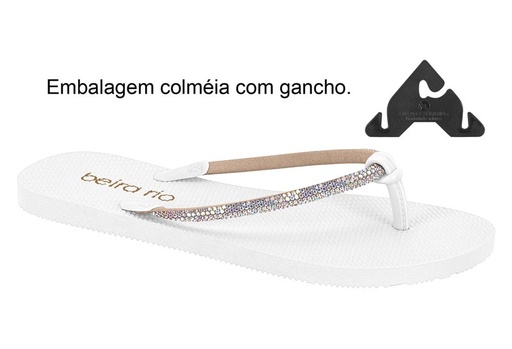 [8449.904.26513.98026 / 6304 2024 / 12 / Grupo Rio II Dic 24] BEIRA RIO / AURORA BOREAL/BRANCO 99 / CAJA DE 12 PARES