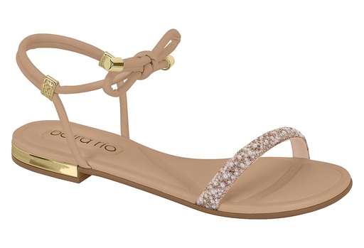 [8263.974.28989.100398 / 3854 2024 / 8 / Grupo Rio] BEIRA RIO / OURO ROSADO-BRANCO FURTACOR-PEROLA/NUDE 658 / CAJA DE 8 PARES