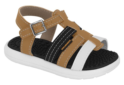 [2619.209.13958.100011 / 5550 2024 / 8 / Grupo Rio] MOLEKINHO / CARAMELO 876/NEGRO 01/BLANCO 99 / CAJA DE 8 PARES