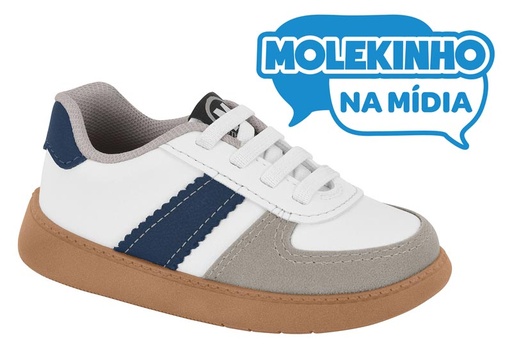 [2635.101.17063.89280 / 6701 2024 / 12 / x] MOLEKINHO / BLANCO 99/GRIS/MARINO / CAJA DE 12 PARES