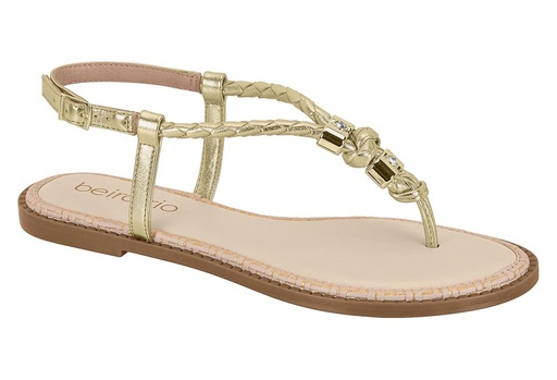 [8472.414.29366.66 / 6701 2024 / 12 / x] BEIRA RIO / DORADO / CAJA DE 12 PARES